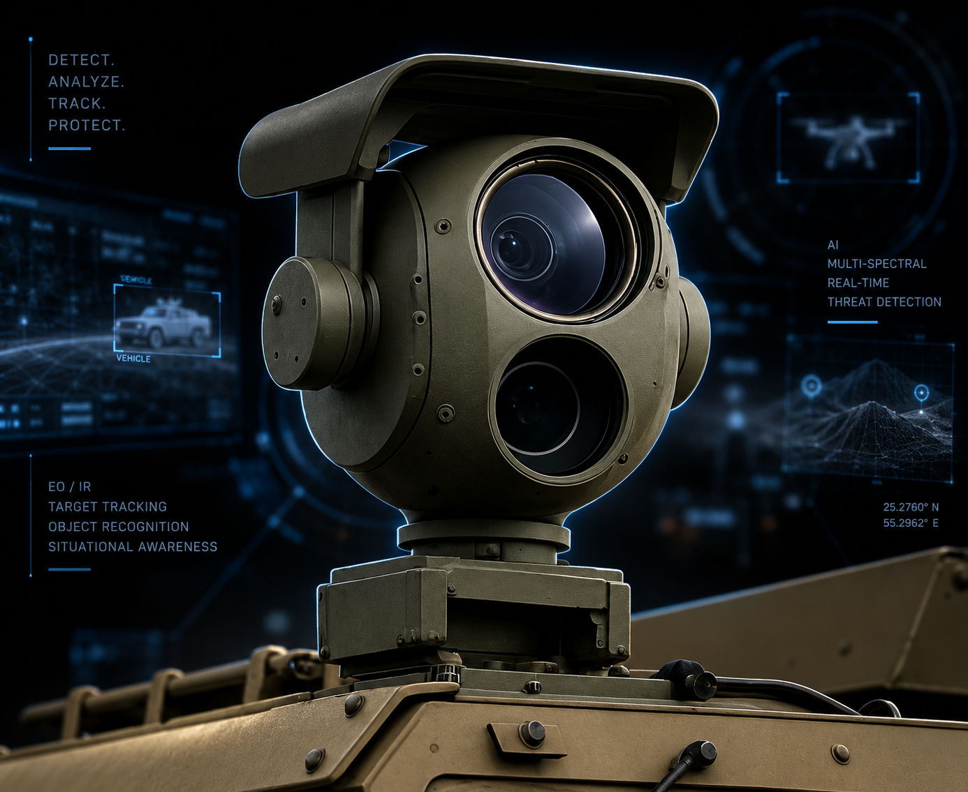 Cerberus Eye MT — Stabilized Optical Gimbal