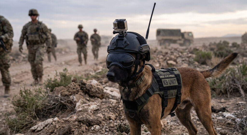 K9 — Military Dog-Mounted Camera